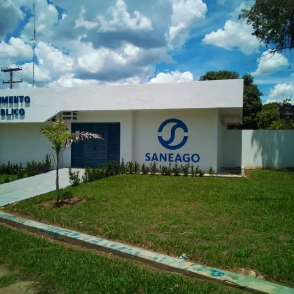 Fachada da Saneago