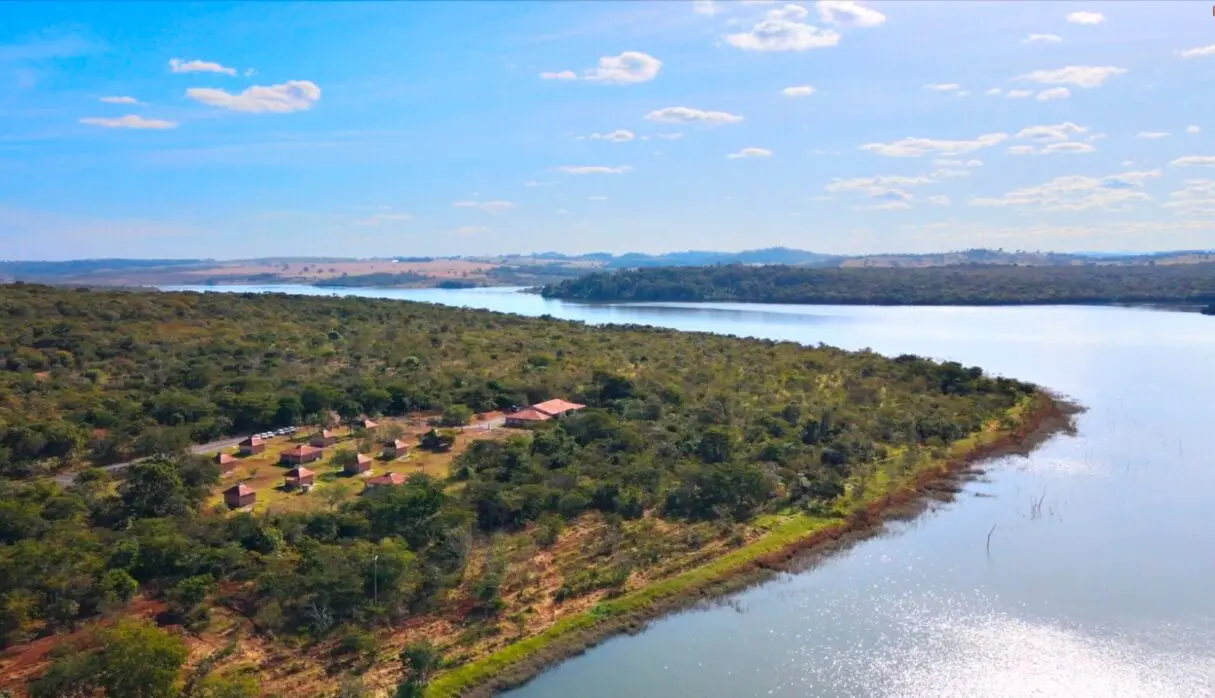 Vista aérea de parques estaduais