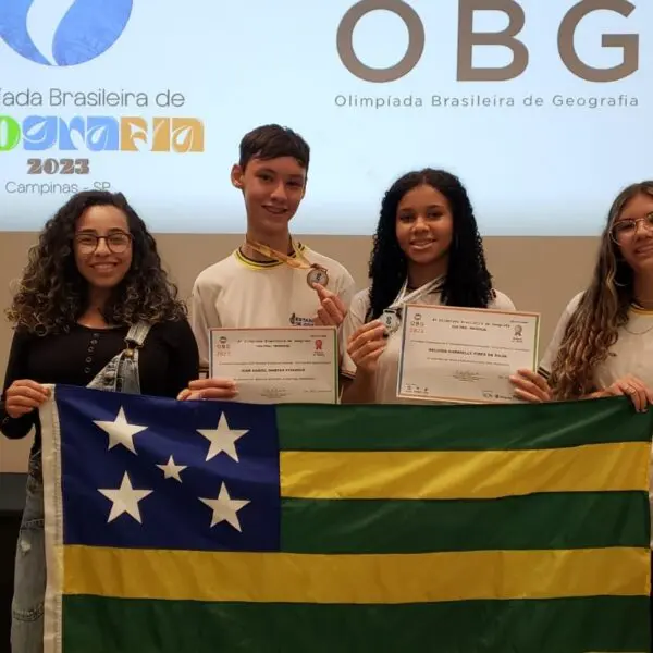 Estudantes de colégio estadual de Formosa são medalhistas na OBG