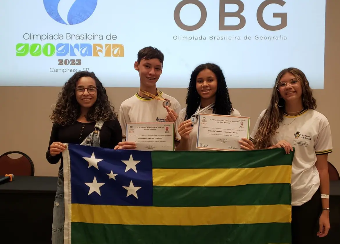 Estudantes de colégio estadual de Formosa são medalhistas na OBG