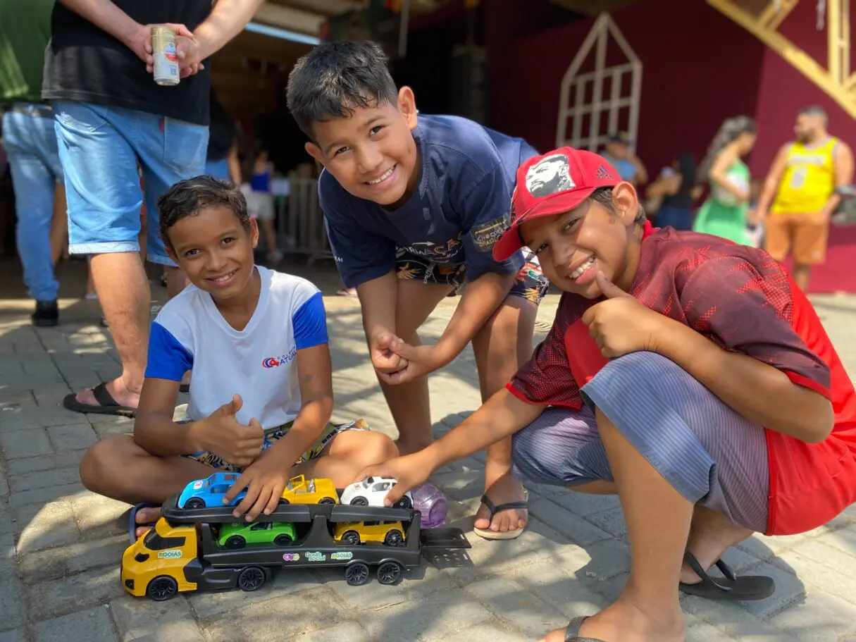 Goiás Social distribui mais de meio milhão de brinquedos em todos os municípios do estado