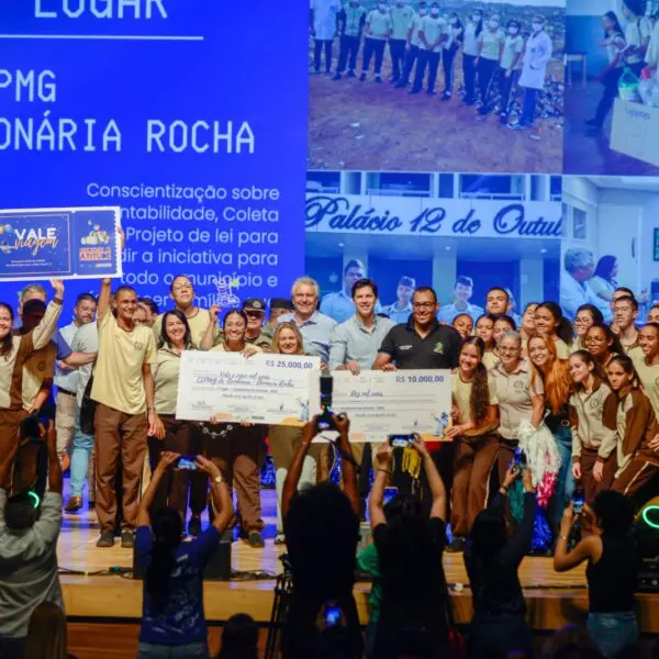 Solenidade de premiação do Estudantes de Atitude