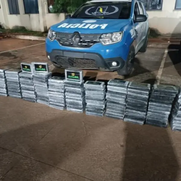 Polícia Militar apreende aproximadamente 150 kg de cocaína