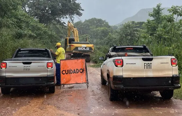 Goinfra inicia reconstrução da ponte na GO-442, em Campinaçu