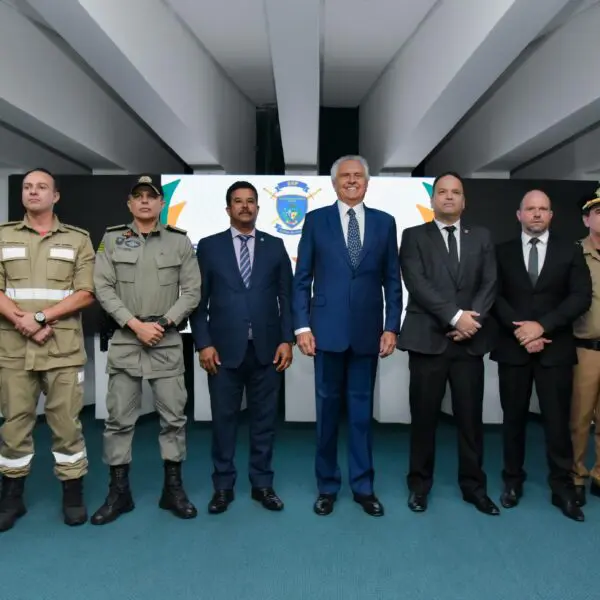 Participantes do evento de apresentação de dados da segurança_Goiás registra quedo do número de homicídios