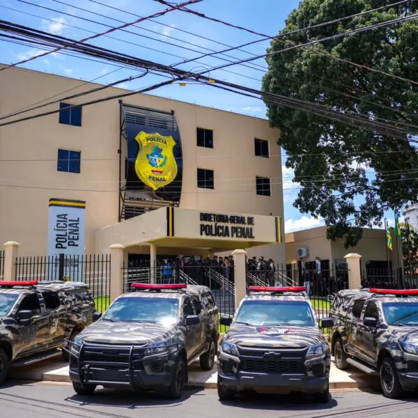 Fachada do prédio da Polícia Penal_DGPP