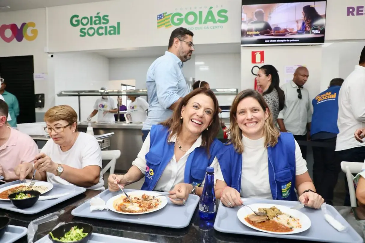 Gracinha Caiado inaugura Restaurante do Bem, em Quirinópolis