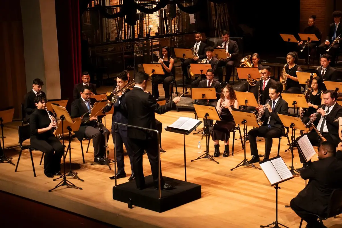 Apresentação da Banda Sinfônica Jovem de Goiás