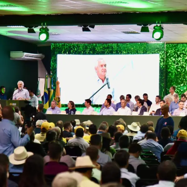 Governador na abertura da Tecnoshow 2024