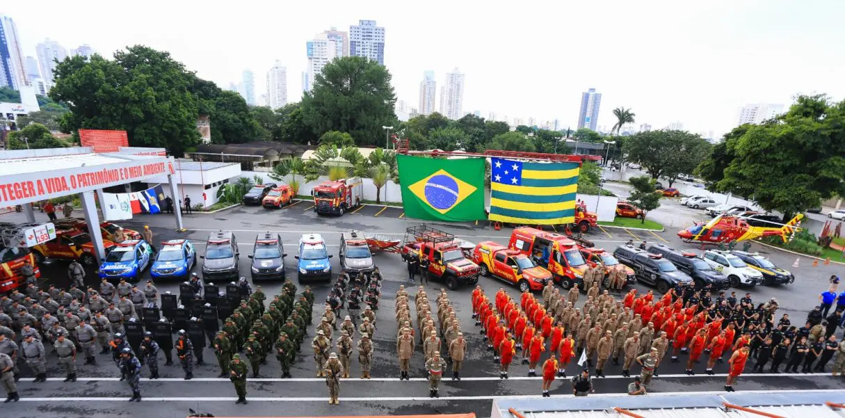 Goiás tem queda de até 92% na criminalidade em 2024 Foto Secom