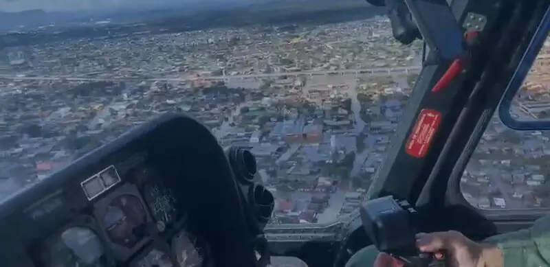 Helicóptero dos bombeiros de Goiás realiza 22 atendimentos no RS