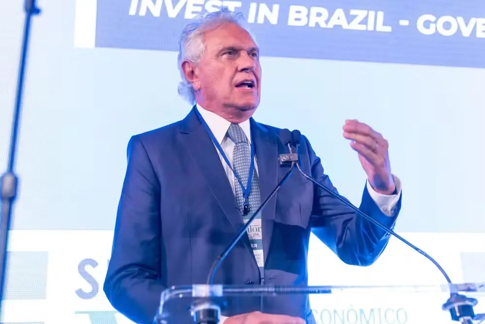 Em Nova York, Caiado destaca diferenciais de Goiás a investidores