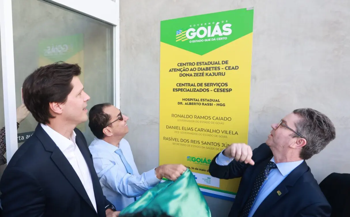 Goiás inaugura novas instalações de tratamento e apoio a pacientes de diabetes