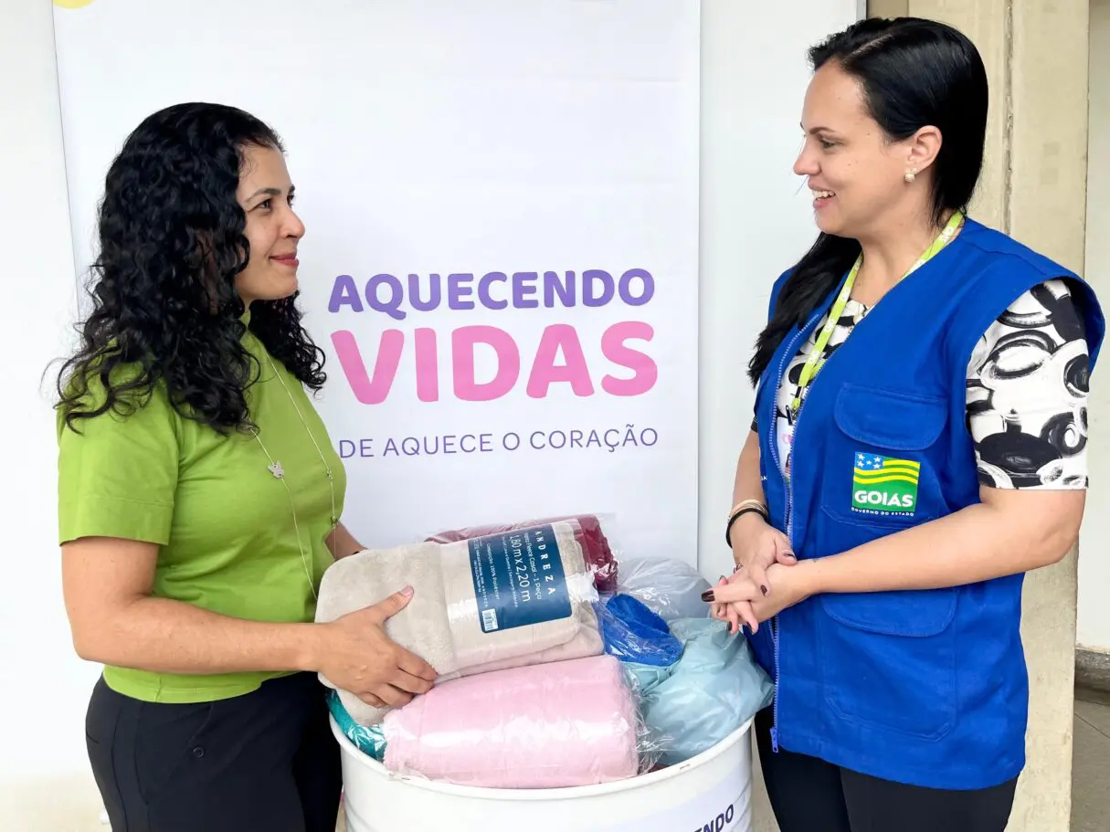 Campanha Aquecendo Vidas bate recorde e entrega 87,5 mil cobertores aos municípios goianos