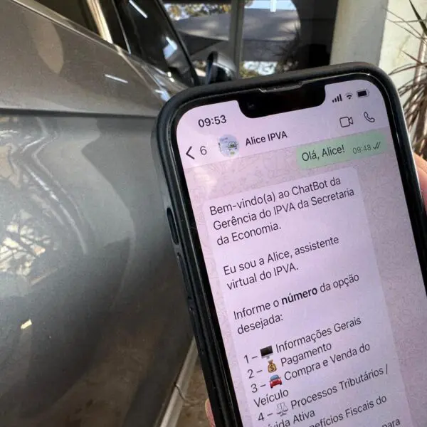 Assistente virtual do IPVA