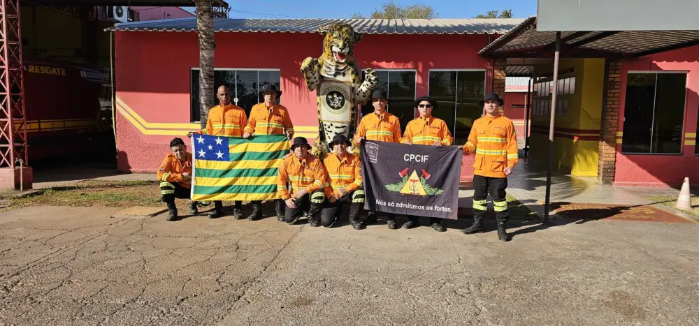 Bombeiros de Goiás no Pantanal