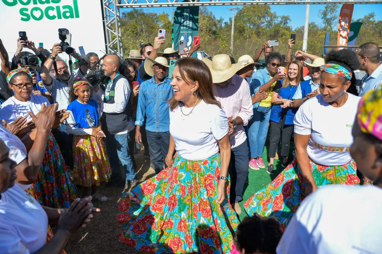 Gracinha Caiado na abertura do Goiás Social