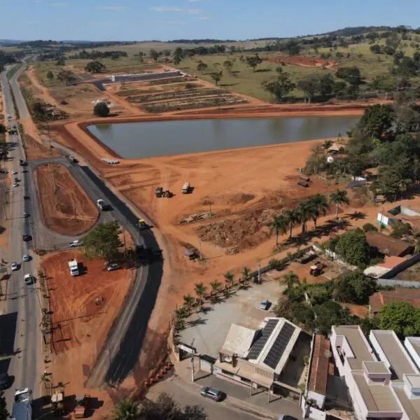 Goinfra atinge 90% de execução das obras de acesso a Itauçu, na GO-070