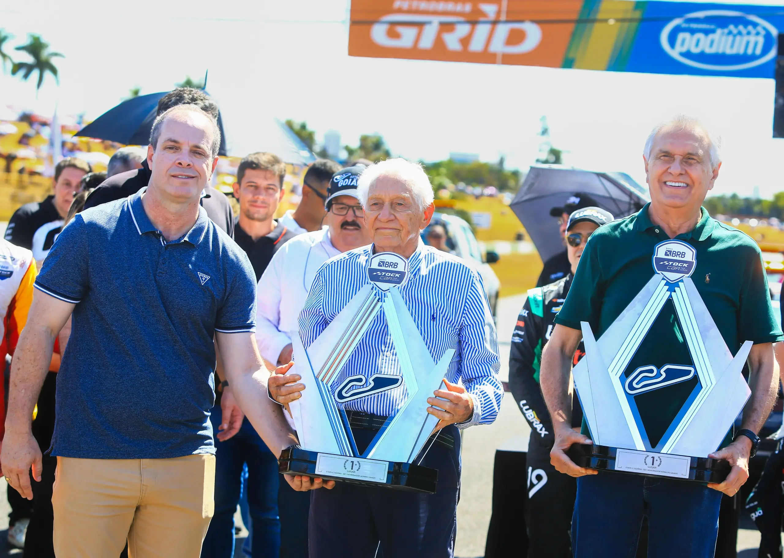 Caiado participa do aniversário de 50 anos do Autódromo Internacional de Goiânia