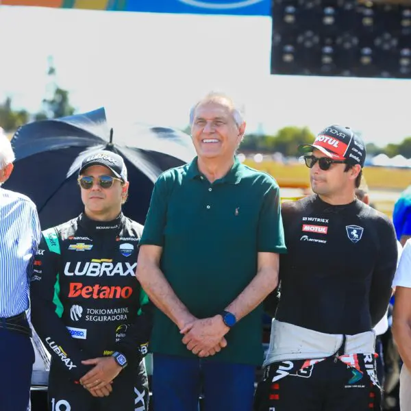 Caiado participa do aniversário de 50 anos do Autódromo Internacional de Goiânia