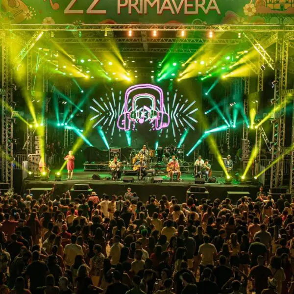 Público presente na edição 2023 do Canto da Primavera, em Pirenópolis