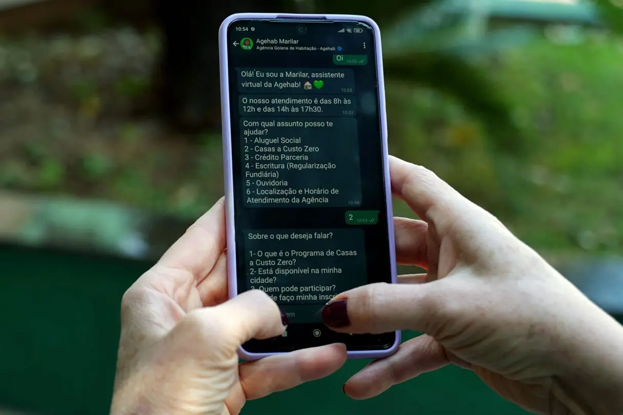 Atendente virtual da Agehab