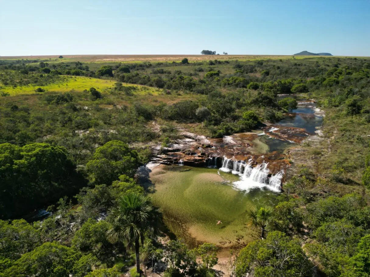 Cachoeira em Caiapônia