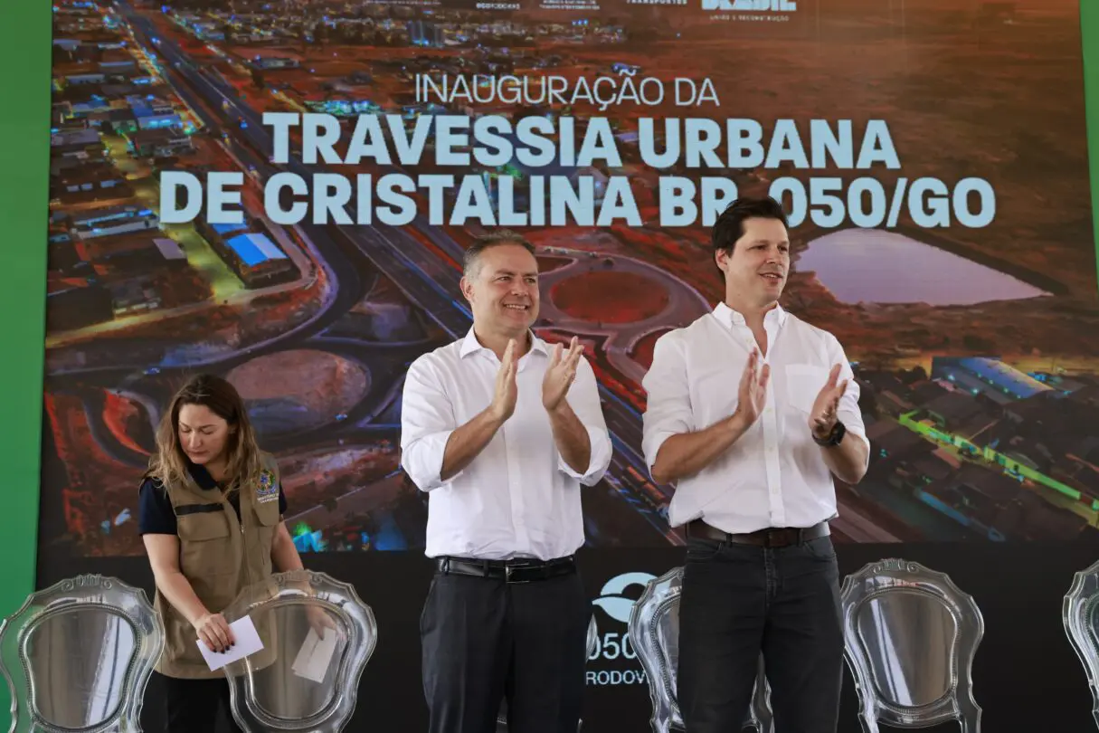 Daniel Vilela e minsitro dos Transportes no Entorno do DF