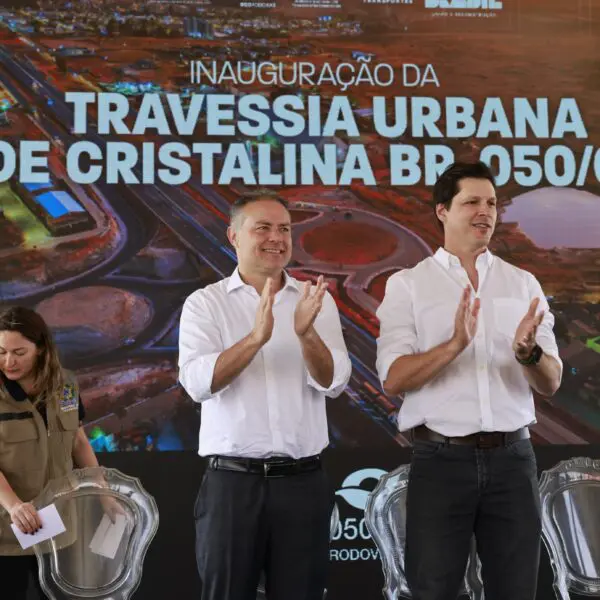 Daniel Vilela e minsitro dos Transportes no Entorno do DF