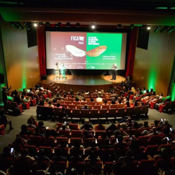 Sala de cinema do Fica 2024