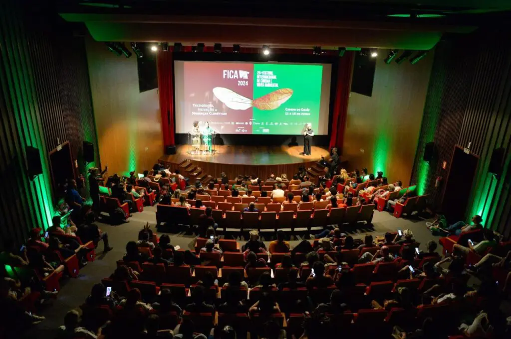 Sala de cinema do Fica 2024