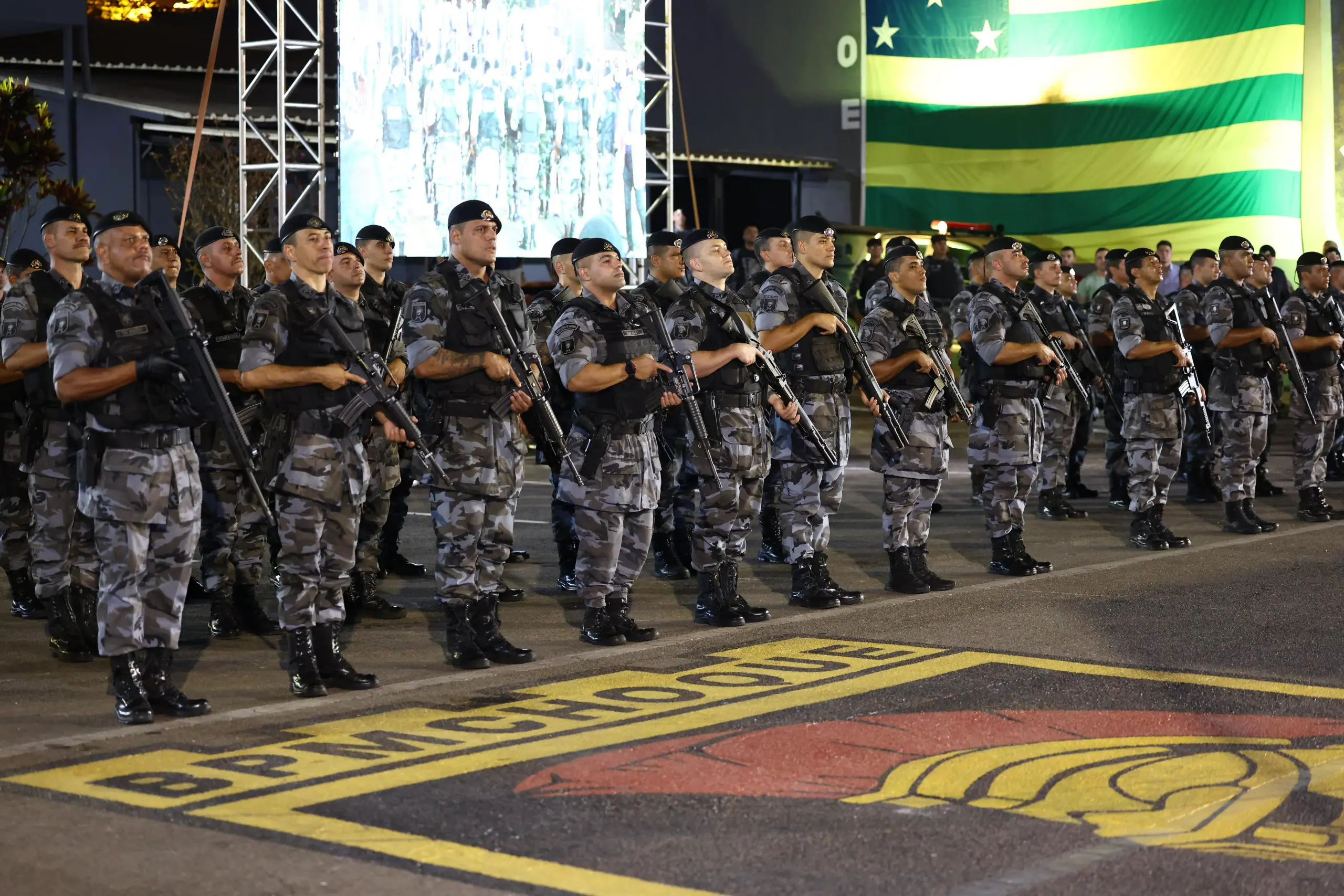 Formatura do 18º curso de Operações de Choque da PMGO fomenta segurança pública continuada