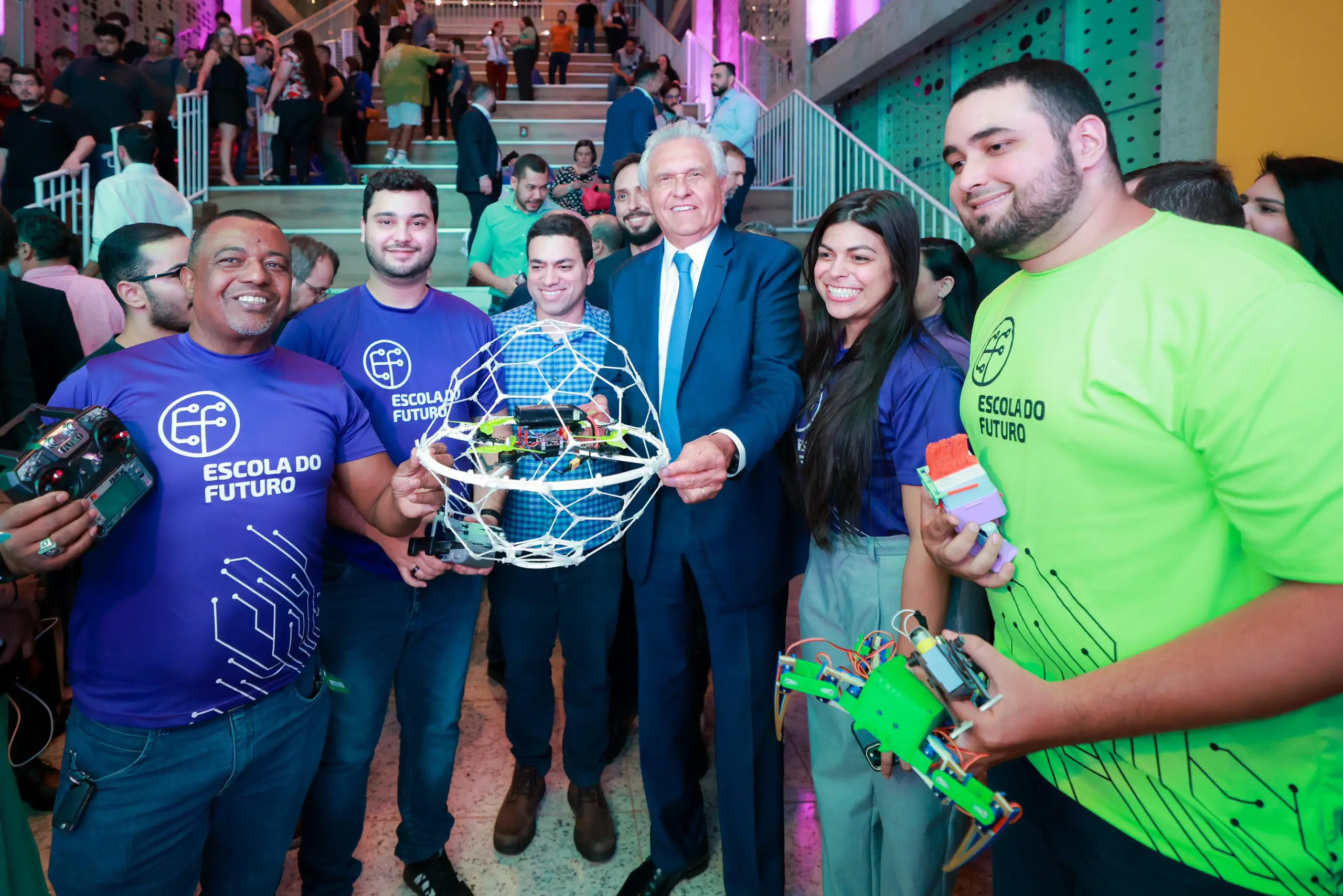 Escolas do Futuro inscrevem para campeonato de futebol de drone