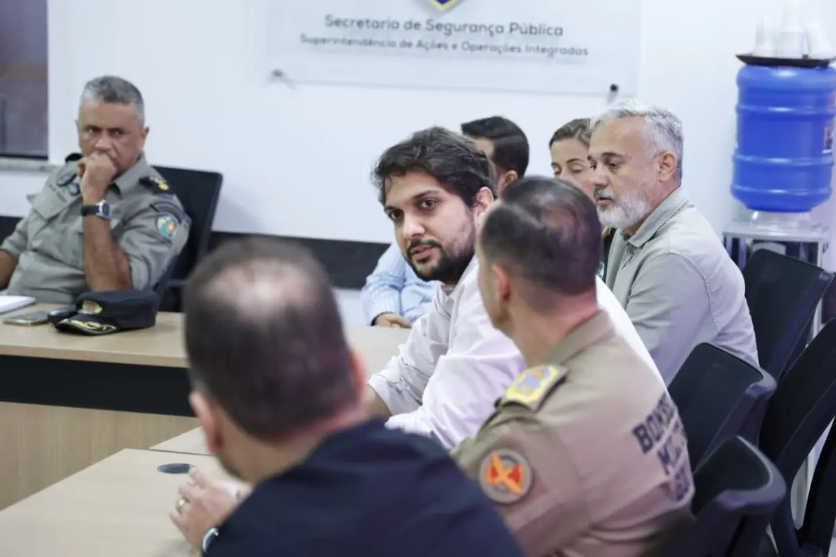 Gabinete de Ações Integradas Foto SSP