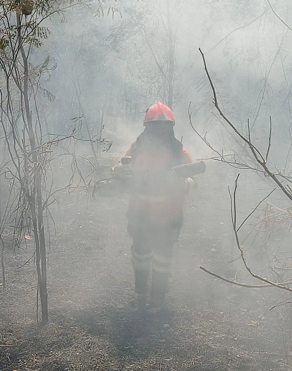 Incêndio na Chapada