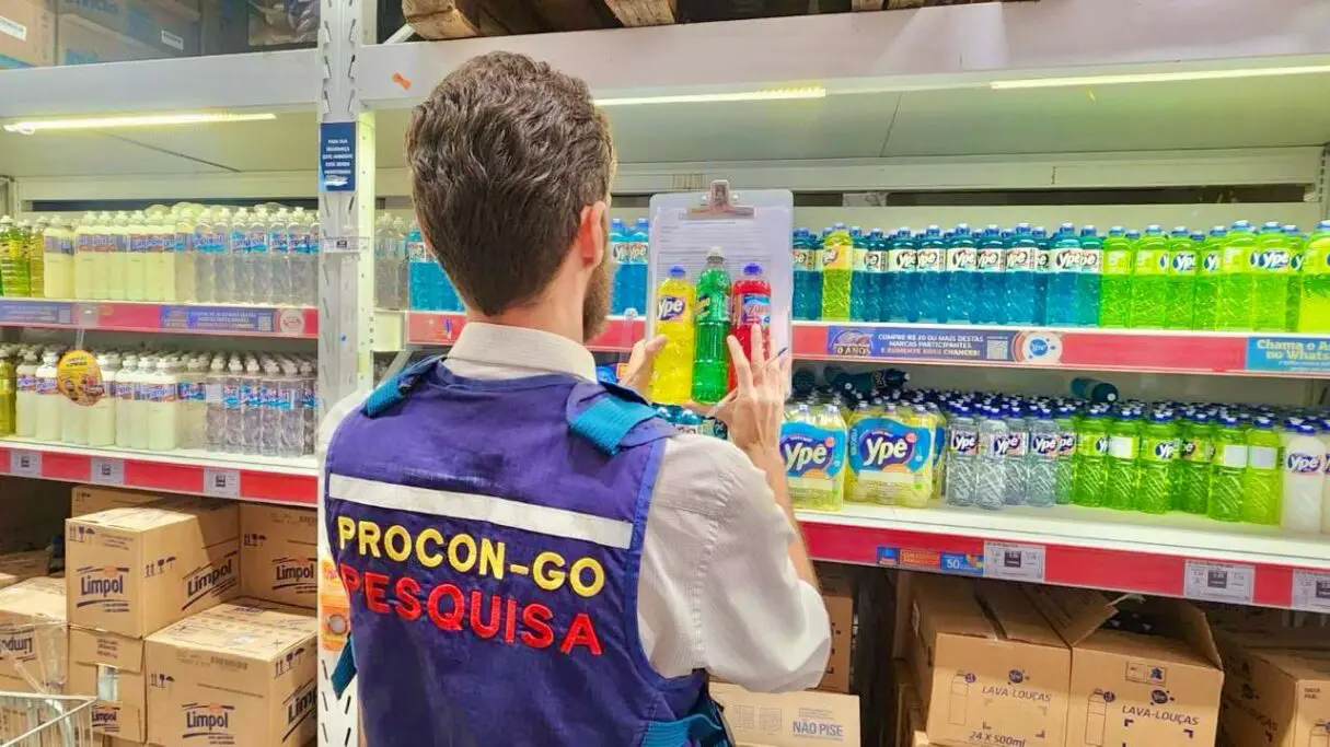 Procon pesquisa preço de produtos de limpeza