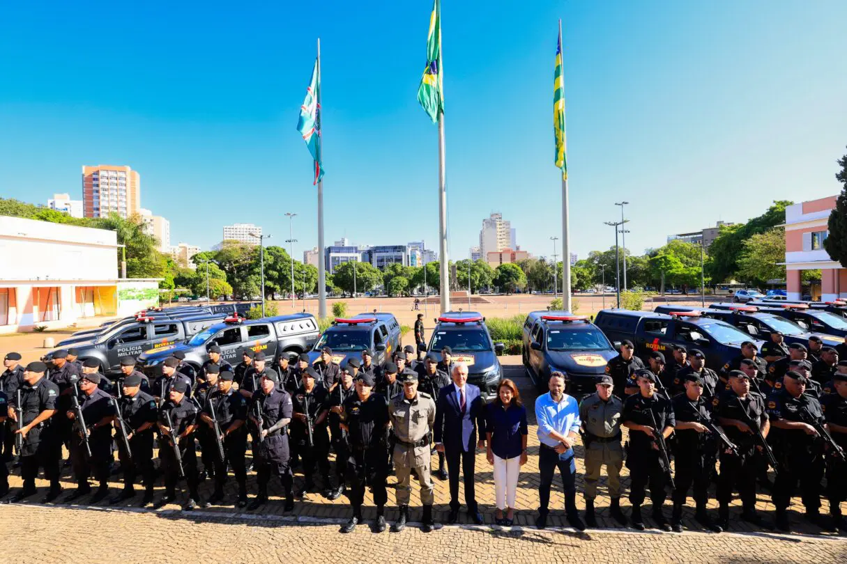 Caiado recebe nova turma do curso da Rotam