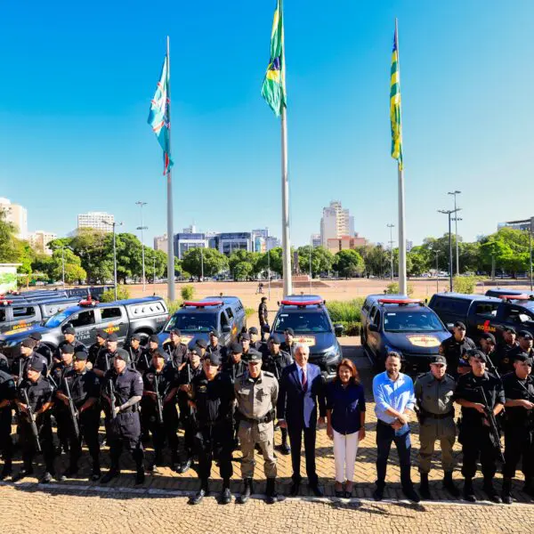 Caiado recebe nova turma do curso da Rotam