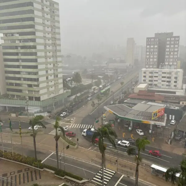 Goiás deve registrar chuva intensa no fim de semana