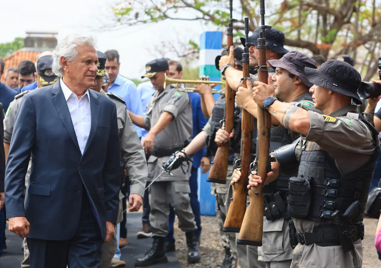 Formatura dos policiais goianos do Batalhão Rural_Secom