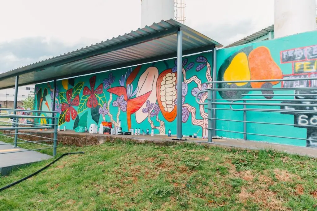 Goiás Social promove oficina de grafite para adolescentes do Case Goiânia