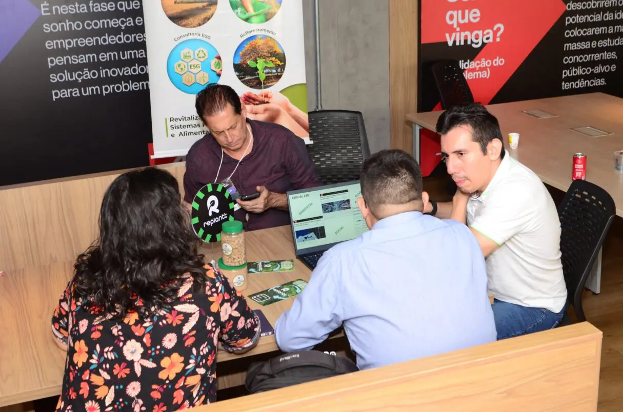 reunião com startups