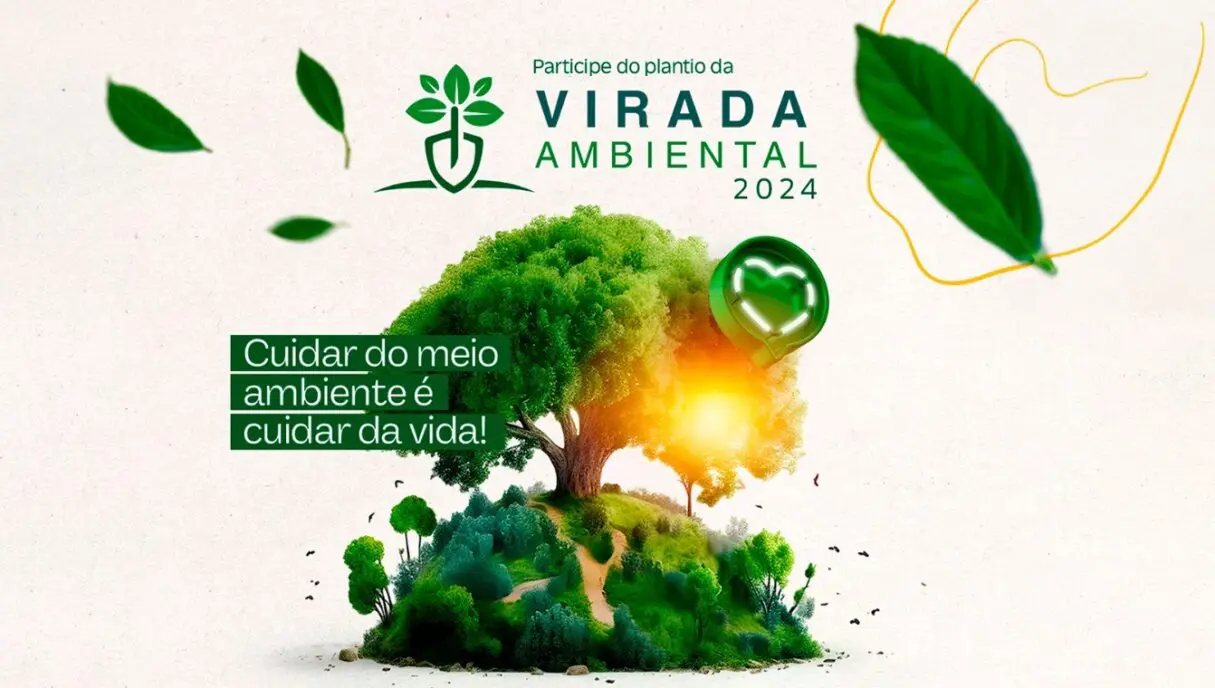 Emater realiza plantio simbólico da Virada Ambiental 2024