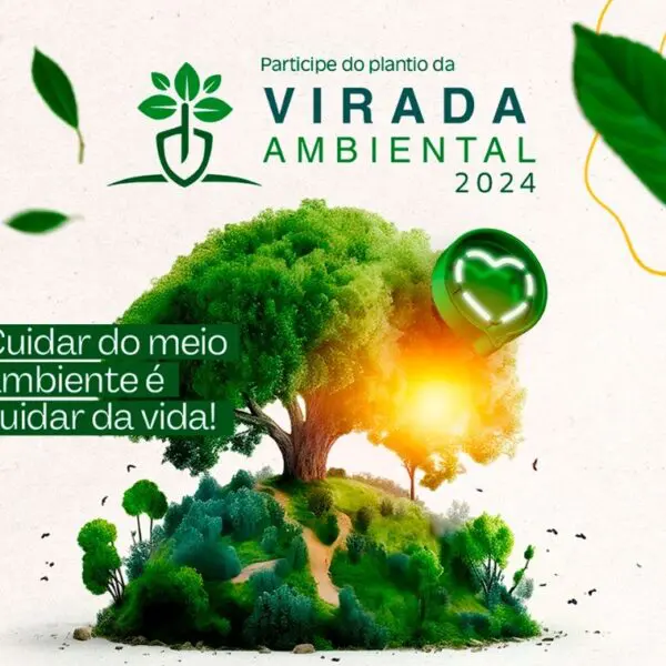 Emater realiza plantio simbólico da Virada Ambiental 2024