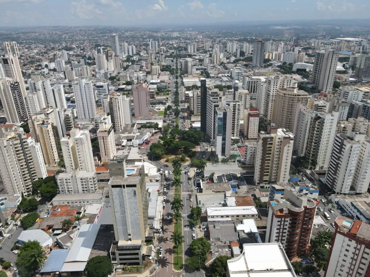 Vista aérea de Goiânia