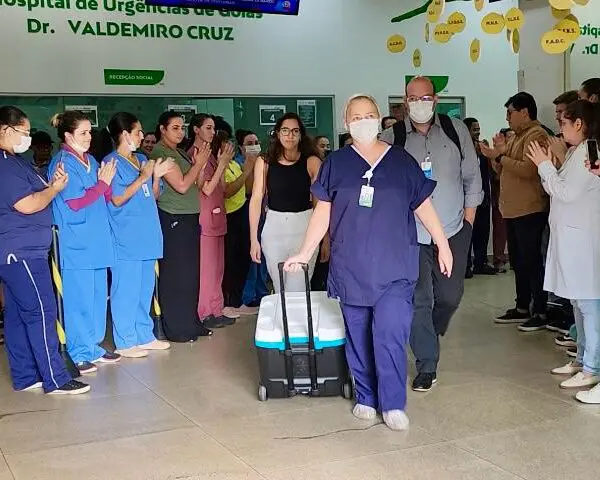 Equipe do Hugo realiza captação de coração e outros órgãos que vão beneficiar pacientes de Goiás e do Distrito Federal