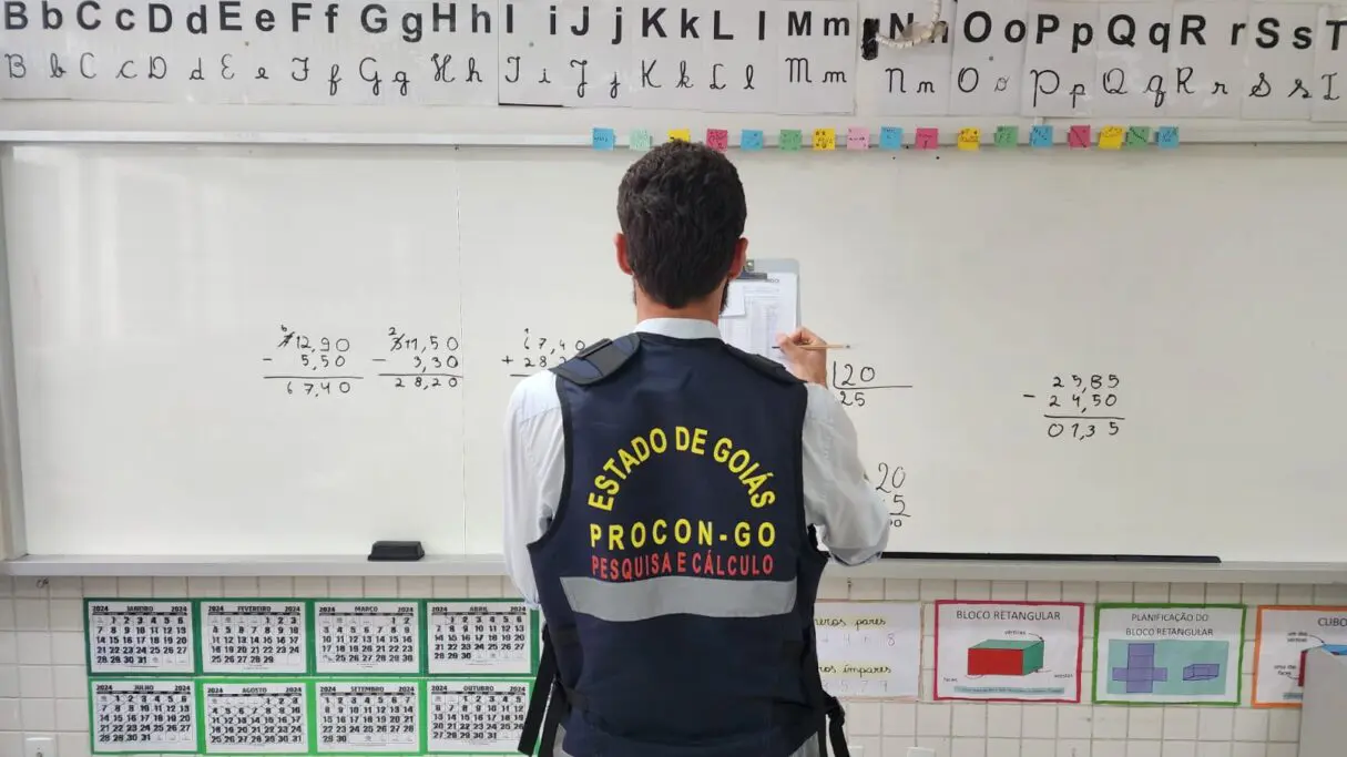 mensalidades nas escolas de Goiânia