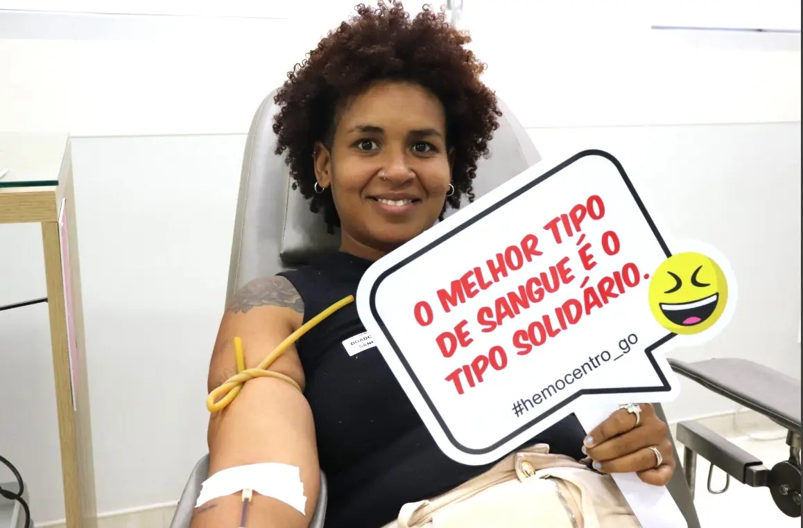 Saúde celebra Dia Nacional do Doador de Sangue