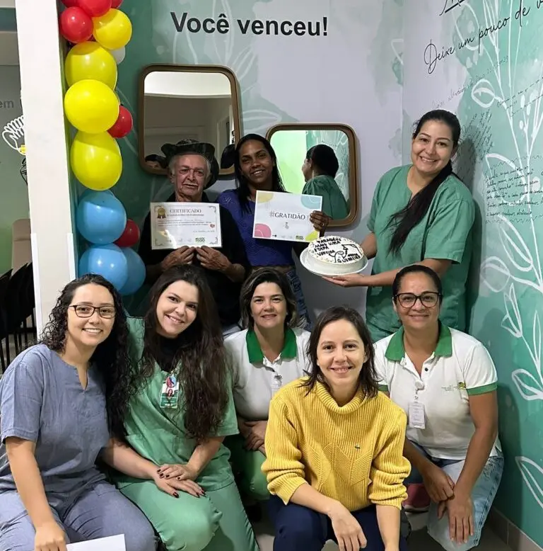 Toque do Sino celebra cura de pacientes do Hospital de Itumbiara