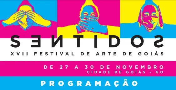 Programação do Festival de Artes de Goiás